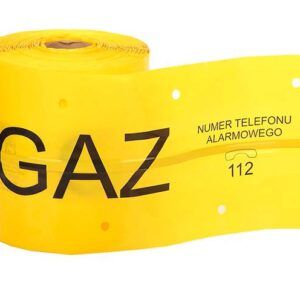 GAZ Taśma żółta 20 cm GAZ + wkładka (100mb)